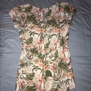 Tropical/Floral Romper Forever 21